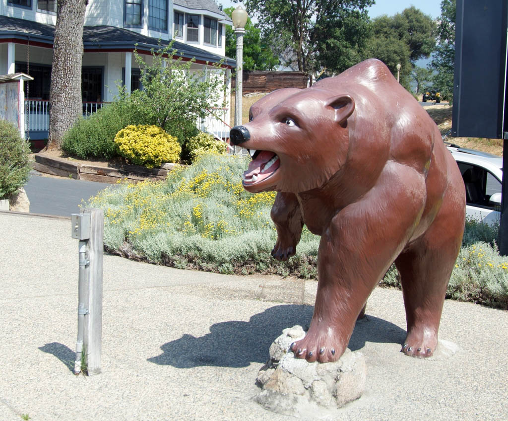 fiberglass bear
