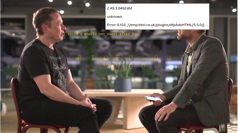 error musk
